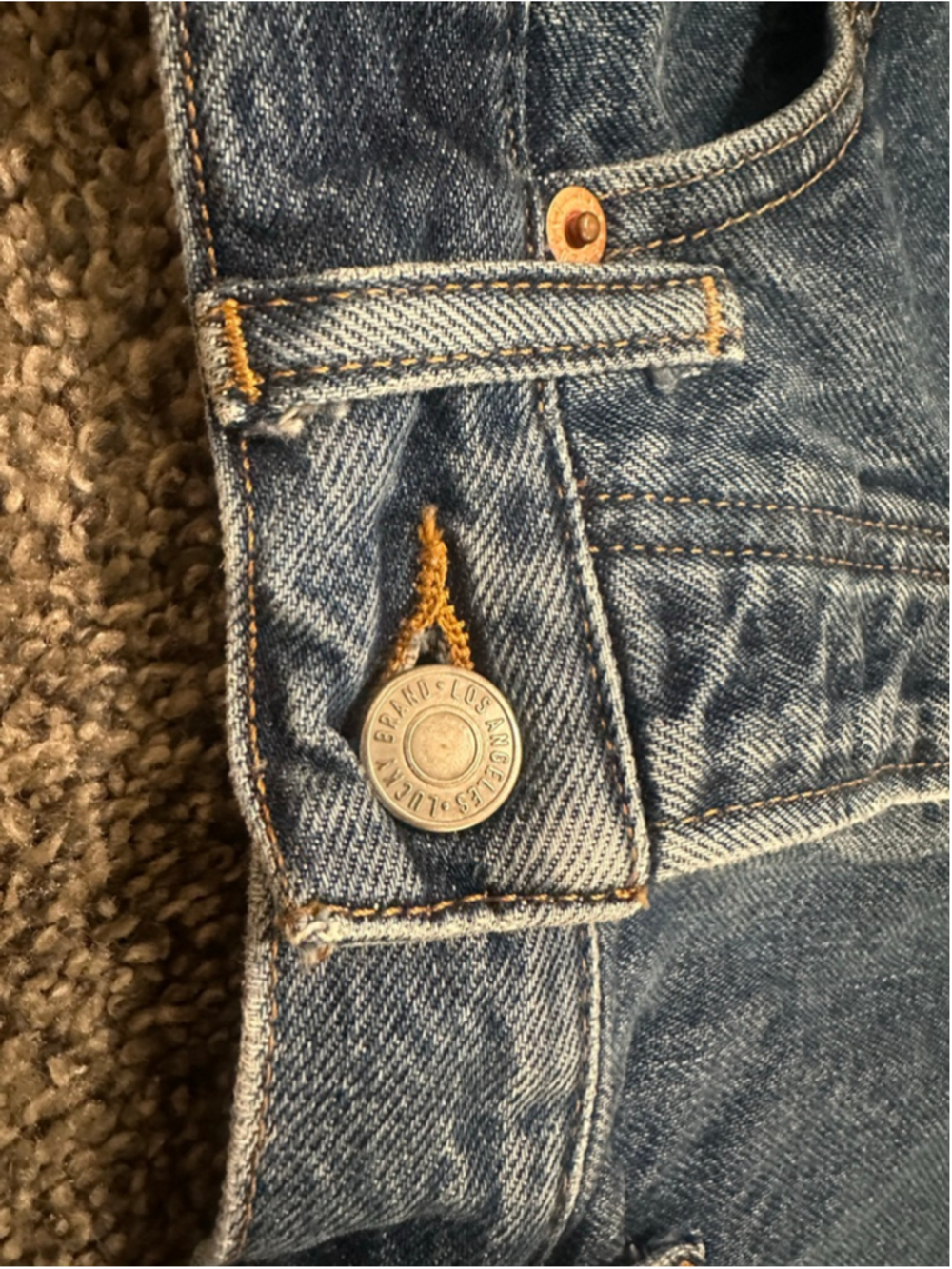 Lucky Brand Women's Blue Traveler Relaxed Jean Shorts Size 26 - Picture 11 of 13